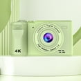 thumbnail image 1 of Cheaalet 8x Digital Zoom 40MP Compact Digital Camera, Bracket Green, 1 of 9