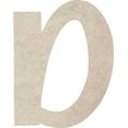 thumbnail image 1 of Cheap Blank MDF Letters, 22'' Tall Icebold D, Wall Hanging, 1 of 5