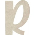 thumbnail image 1 of Cheap Blank MDF Letters, 22'' Tall Icebold R, Wall Hanging, 1 of 5