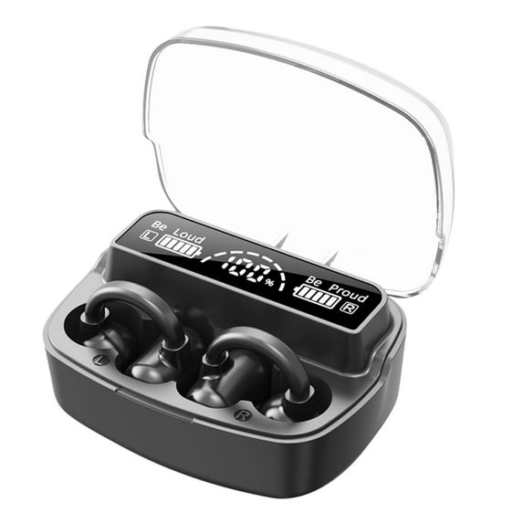 Cheap Bone Conduction Headphones, 2025 Upgrade Open-Ear Wireless Bluetooth Workout Headphones with Microphones, 8Hr Playtime, Waterproof Earphones for Sports, Running, Gym, Hiking, Cycling