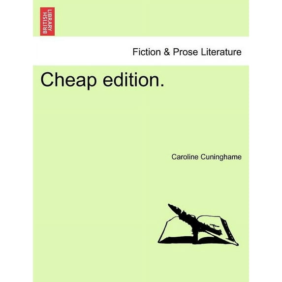 Cheap Edition. (Paperback)