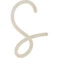 thumbnail image 1 of Cheap MDF Letters, Unfinished 8'' Tall Baleno Font S, Home Decor, 1 of 3