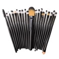thumbnail image 1 of Cheap Makeup Brushes - Eyeshadow Brush Set, 20pcs Professional Cosmetic Brush Set, Soft Synthetic Fiber, Face Eyeshadow Eyebrow Lip, Chic Stylish Design, Ideal Gift, Beauty Tools, Full Face Makeup, 1 of 9