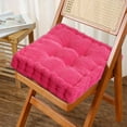 thumbnail image 1 of Cheap Outdoor Cushions Clearance, Office Chair Seat Cushion for Long Sitting, 16x16 in Chair Pad for Office Chair, Chair Cushions for Outdoor Furniture(Pink), 1 of 8