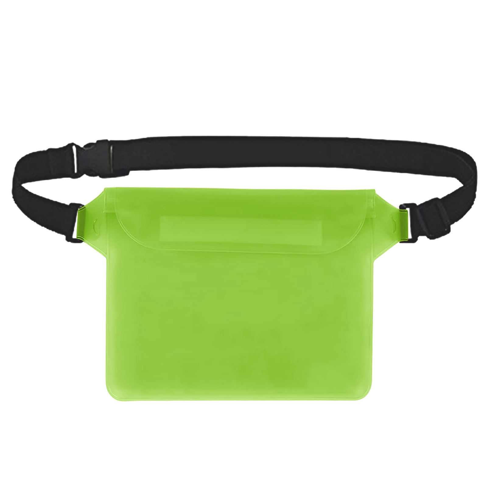 Cheap! Silicone Waterproof Waist Pack for Rafting, Travel, Water Activities, Adjustable Strap Shoulder Bags for Phone & Essentials