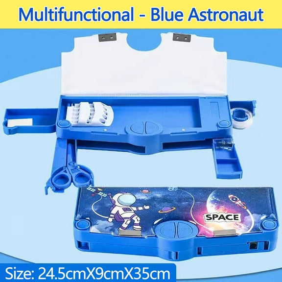 Cheap Stuff Under 5 Dollars New Multi-functional Stationery Box With High Appearance, Handsome Male And Female Students, Double Layer Pencil Case