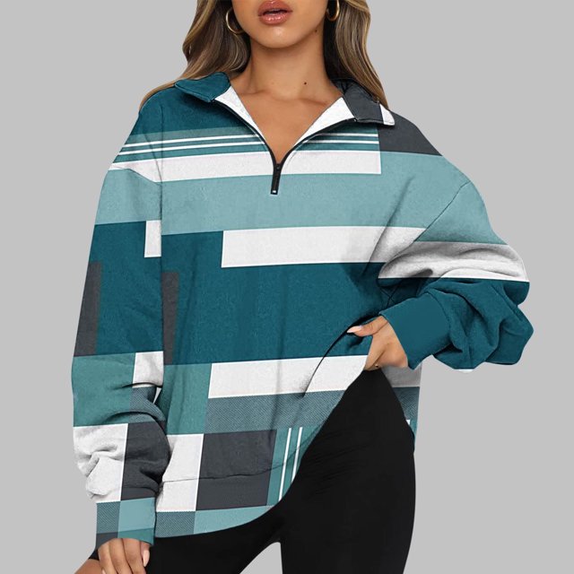 Cheap Sweatshirts for Women Under 5 Dollars Waffle Knit Crewneck