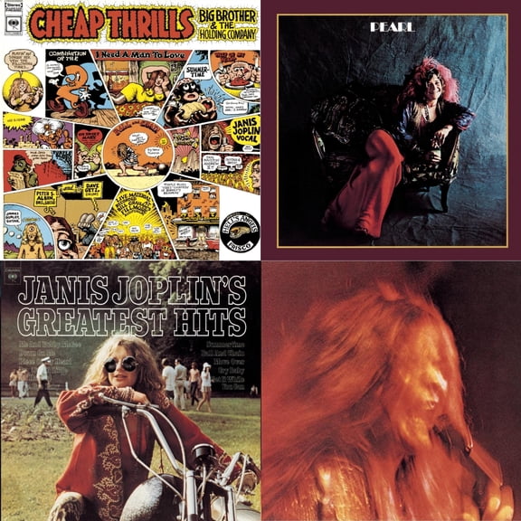 Cheap Thrills & Pearl & Greatest Hits & I Got Dem Ol Kozmic Blues Again Mama [CD Bundle]