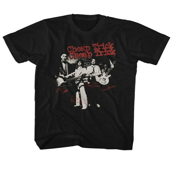 Cheap Trick Black Children's T-Shirt
