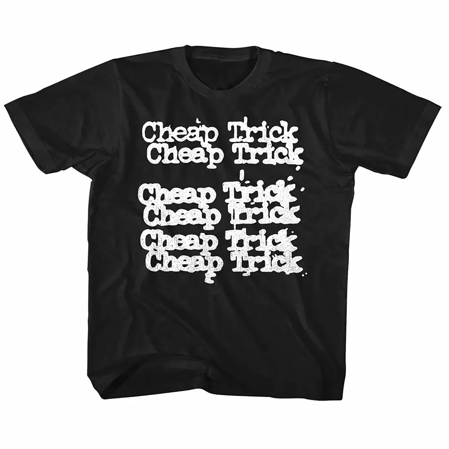 Cheap Trick Logo Repeated Kids T Shirt Rock Band Boys Girls Baby Youth