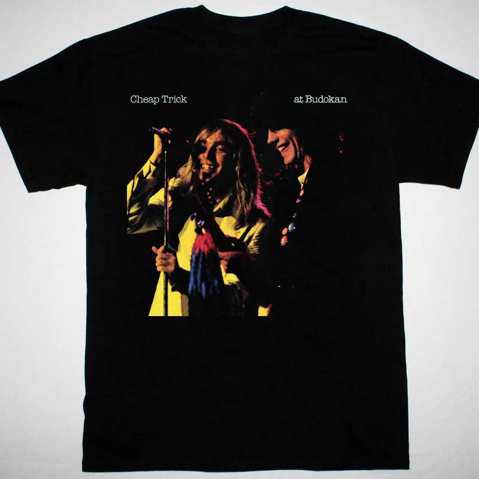 Cheap trick band live at budokan men t shirt black tee all sizes s 5xl