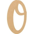 thumbnail image 1 of Cheap Wood MDF Letter 18'' Tall Jacklin Letters DIY O, Paintable Craft Project A-Z, 1 of 5