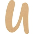 thumbnail image 1 of Cheap Wood MDF Letter 18'' Tall Jacklin Letters DIY U, Paintable Craft Project A-Z, 1 of 5