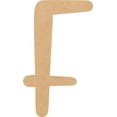 thumbnail image 1 of Cheap Wood MDF Letter 22'' Tall Jacklin Letters DIY F, Paintable Craft Project A-Z, 1 of 5