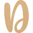thumbnail image 1 of Cheap Wood MDF Letter 5'' Tall Jacklin Letters DIY D, Paintable Craft Project A-Z, 1 of 3