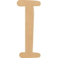 thumbnail image 1 of Cheap Wood MDF Letter 5'' Tall Jacklin Letters DIY I, Paintable Craft Project A-Z, 1 of 3