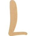 thumbnail image 1 of Cheap Wood MDF Letter 6'' Tall Jacklin Letters DIY L, Paintable Craft Project A-Z, 1 of 3