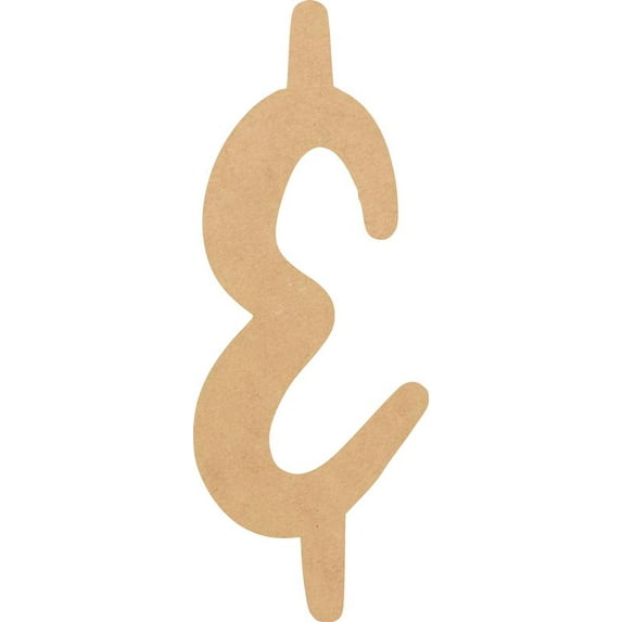 Cheap Wood MDF Letter 8'' Tall Jacklin Letters DIY &, Paintable Craft Project A-Z