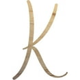 thumbnail image 1 of Cheap Wooden Letters, Paintable 12'' Craft Letter K, Real Wood Rebeca Font, 1 of 5