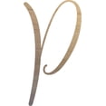 thumbnail image 1 of Cheap Wooden Letters, Paintable 12'' Craft Letter P, Real Wood Rebeca Font, 1 of 5