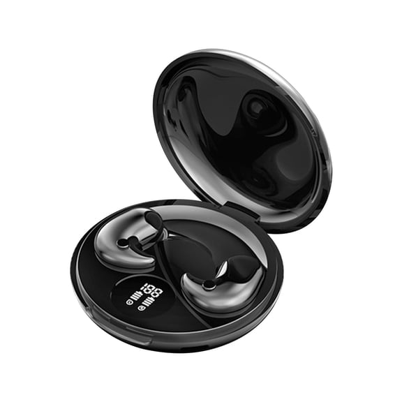 Cheap makeup Open Ear Clip Wireless Earbuds Bluetooth 5.3, Sports Earphones Built-in Microphone with Earhooks, Wireless Ear Buds, Waterproof Fitness Headphones for Sports