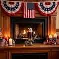 thumbnail image 1 of Cheapark 147、Bald Eagle Resin Sculpture Spread Wing Animal Statue for Office Hotel Living Room American Style Home Craft Decor, 1 of 6