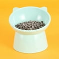 thumbnail image 1 of Cheapark 15-Degree Inclined Pet Feeding Bowl - Anti-Spill Non-Tip Elevated Bowl - Cervical-Friendly Feeding Dish for Cats Dogs, 1 of 6