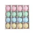 thumbnail image 1 of Cheapark 16 Pcs 2.4 Inch (6cm) Christmas Macaron-Colored Foam Balls - Candy-Themed Ornaments For Xmas Tree, Festive Decor, 1 of 7