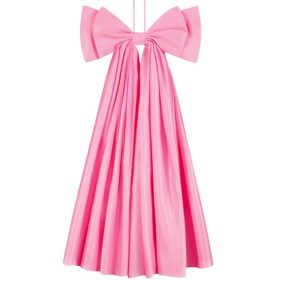 Cheapark 2.36 FT Large Double Loop Bow Hanging Decoration Oversized Party Decor for Birthday Wedding Christmas and Photo Back drop