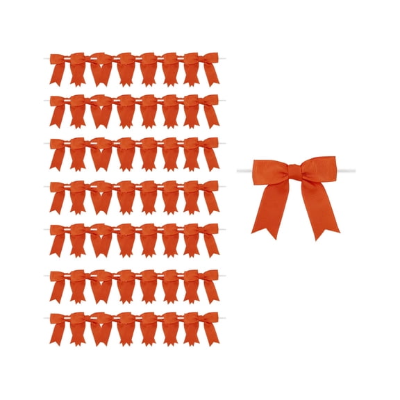 Cheapark 2.3cm Handmade Ribbon Bows - DIY Accessories for Beverages, Perfumes, Gift Apparel & Gift Box Packaging, Valentines Day D ecor