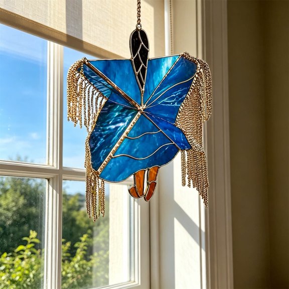 Cheapark 20 Centimeter Dancer Pattern Acrylic 2D Sun Catcher Window Block Ornament Gift
