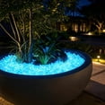 thumbnail image 1 of Cheapark 200 Pieces Luminous Stone For Garden Landscape Decor Gift, 1 of 5