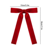 Cheapark 24 Pcs Velvet Christmas Bow Ornaments - Decor for Home Christmas Tree & Wreaths, Festive Holiday Accent