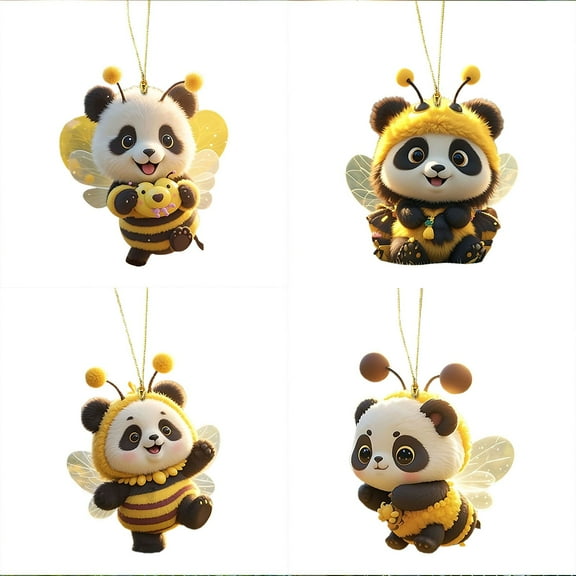 Cheapark 2D Acrylic Car Rearview Mirror Pendant Decorative Hanging Jewelry for Auto Interior and Home Decoration