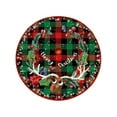 thumbnail image 1 of Cheapark 35 Inch Christmas Tree Skirt - Delicate Printed Design, Festive Bottom Decor for Holiday Tree & Home, 1 of 6