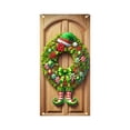 thumbnail image 1 of Cheapark 35x71 Inches Christmas Door Cover Curtain - Vibrant Holiday Door Wall Decoration, Wrinkle-Resistant Fabric for Indoor Outdoor Party Festive Ambiance, 1 of 6
