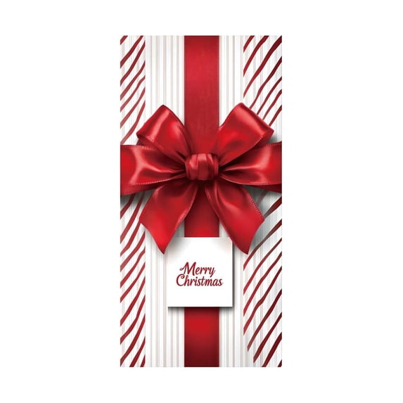 Cheapark 35x71 Inches Christmas Door Cover Curtain - Vibrant Holiday Door Wall Decoration, Wrinkle-Resistant Fabric for Indoor Outdoor Party Festive Ambiance