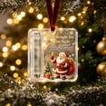 thumbnail image 1 of Cheapark 4.72 Inch Clear Acrylic Christmas Cash Gift Storage Ornament, Transparent Money Holding Pendant For Tree Hanging, Decorative Currency‑Focused Plaque For Christmas Holiday Home Decor Gift, 1 of 6