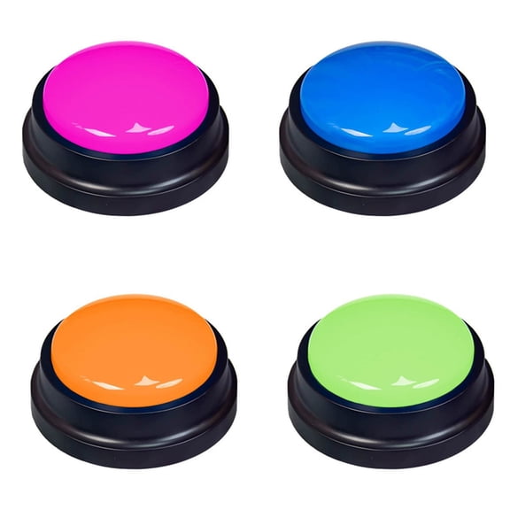 Cheapark 4pcs Pet Communication Clicker Sounder Training Tool for Dogs Cats Obedience and Behavior Training