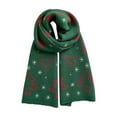 thumbnail image 1 of Cheapark 67x12 Inch Unisex Christmas Scarf - Printed Imitation Wool Neck Shawl, Warm Winter Gift for Women & Holiday Home Use, 1 of 6