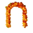 thumbnail image 1 of Cheapark 68.9 Inch Halloween Maple Vines Lights Hanging With Artificial Maple Leaf Wreath For Thanksgiving Halloween Decoration, 1 of 6