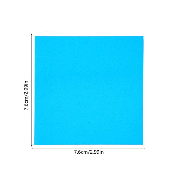 Cheapark 7.6 By 7.6 Centimeter Color Sticky Notes 100 Sheets Gift