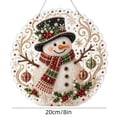 thumbnail image 1 of Cheapark 7.87 Inch Christmas Pearl Diamond Art Hanging Ornament Kit, Bead Painting Suncatcher Set for Window Wall, Festive Art Craft Decor for Christmas Home Holiday Display Gift, 1 of 7