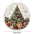thumbnail image 1 of Cheapark 7.87 Inch Christmas Pearl Diamond Art Hanging Ornament Kit, Bead Painting Suncatcher Set for Window Wall, Festive Art Craft Decor for Christmas Home Holiday Display Gift, 1 of 7