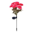thumbnail image 1 of Cheapark 7 LED Solar Rose Flower Lights Outdoor Waterproof Plastic Garden Stake Lights Auto On Off For Yard Pathways, 1 of 6