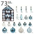 thumbnail image 1 of Cheapark 73pcs Shatterproof Christmas Ornaments Set - Multiple Styles with Vibrant Colors for Christmas Trees, Holiday & Other Party Decorations, 1 of 8
