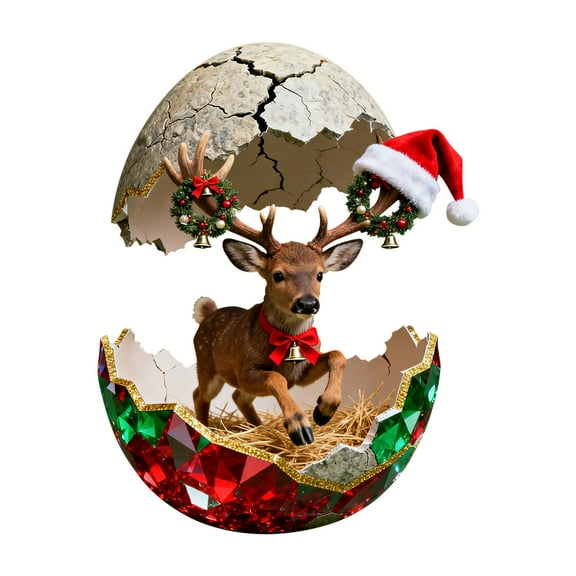 Cheapark Animals Series 2D Acrylic Backpack Car Pendant - Decoration Ornament for Vehicle and Holiday Gift