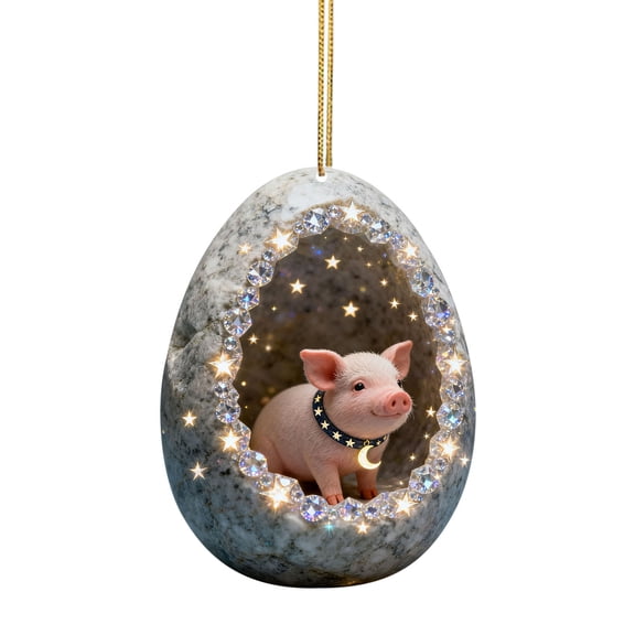 Cheapark Animals Series 2D Acrylic Backpack Car Pendant - Decoration Ornament for Vehicle and Holiday Gift