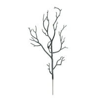 Cheapark Artificial Black Dead Branches - Home Flower Arrangement Decor - Wedding Christmas Halloween Display - Dried Botanicals