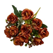 Cheapark Artificial Flower Bouquets - Multi-Color Romantic Decorative Blooms, Long-Lasting Versatile Design For Home Weddings Valentine's Day Celebrations